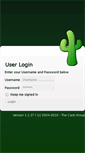 Mobile Screenshot of cacti.clustered.net